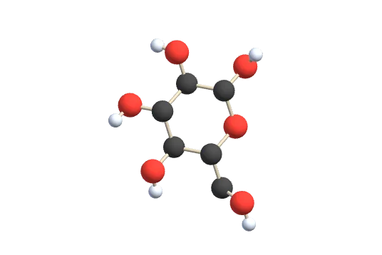 Molecule, drawn by the component itself